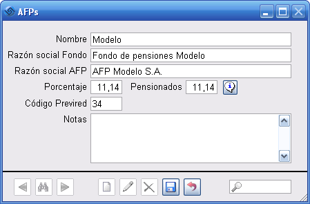 AFP_Modelo AFP Modelo
