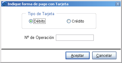 Opciones Vales Transbank