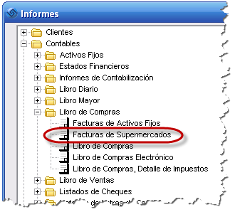 Infomes Supermercados
