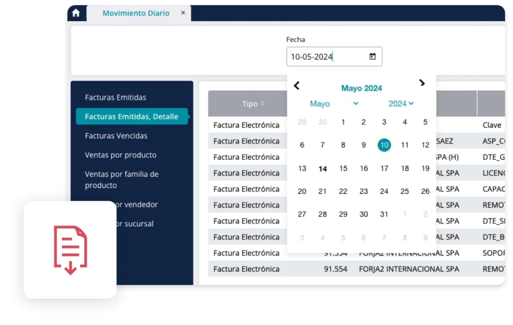 facturación electrónica Laudus ERP